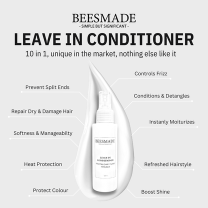 BEESMADE Leave in Conditioner 120ml - Detangling and Frizz Fighting