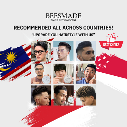 BEESMADE Matte Clay - No.1 Hair Clay in Singapore & Malaysia